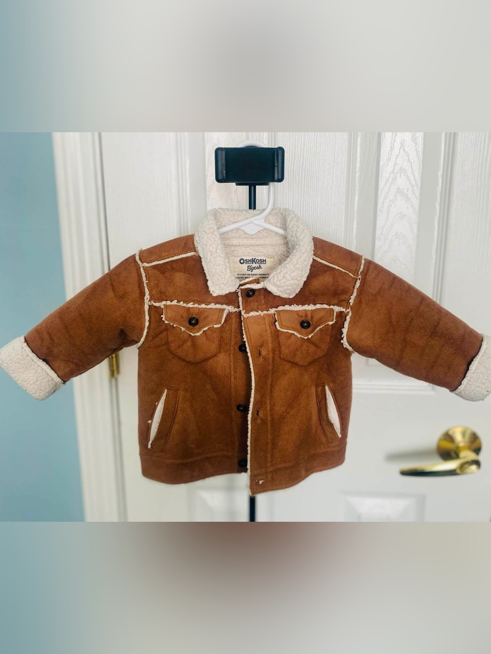 OshKosh B'gosh Brown Sherpa Jacket